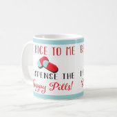 Tasse der lustigen Krankenschwester- oder (Vorderseite Links)