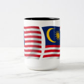 Tasse der malaysischen Flagge (Mittel)