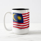 Tasse der malaysischen Flagge (Links)