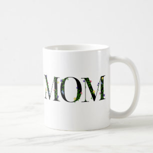 Tasse der Mama, Geschenk mit wilden Blume