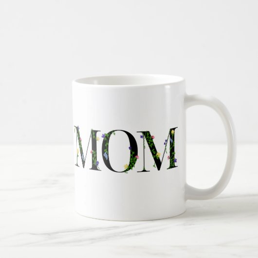 Tasse der Mama, Geschenk mit wilden Blume (Rechts)