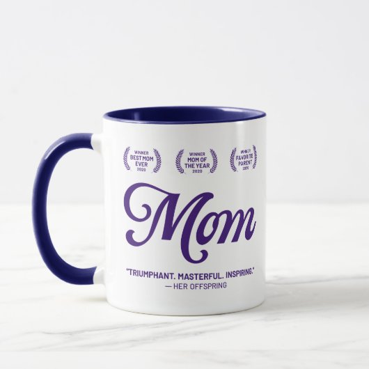 Tasse der Mama (Handle und Felge in 10 Farben) (Links)