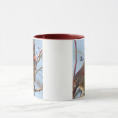 Tasse der Mama im nördlichen Kardinal (Zentrum)