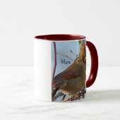 Tasse der Mama im nördlichen Kardinal (VorderseiteRechts)