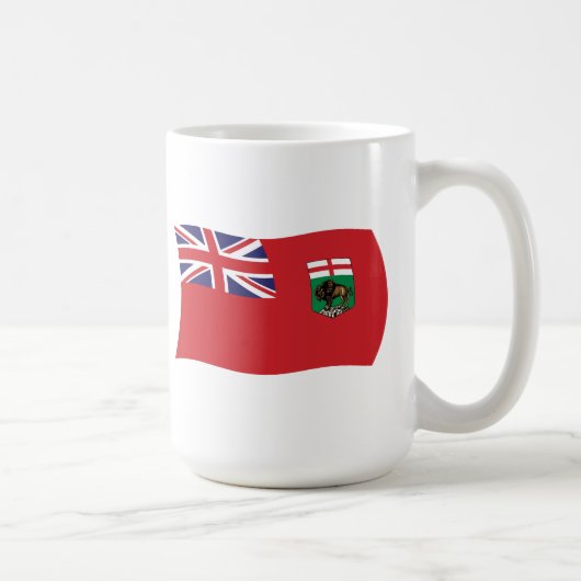 Tasse der Manitoba-Flagge (Rechts)