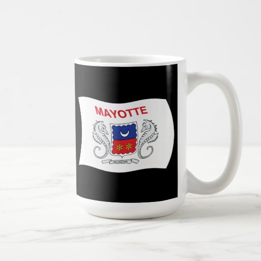 Tasse der Mayotte-Flagge (Rechts)