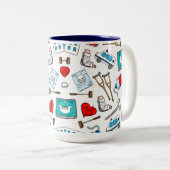 Tasse der medizinischen Keramik (VorderseiteRechts)