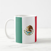 Tasse der mexikanischen Flagge (Links)