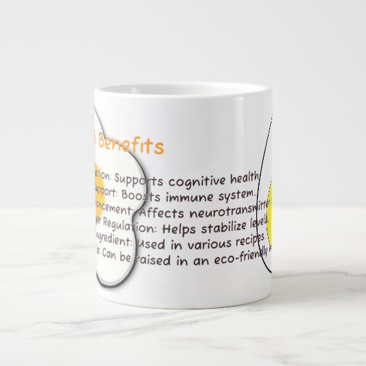 Tasse der Mikrowellen-Eier (Eiermuffin, Mahlzeit,  (Vorderseite)