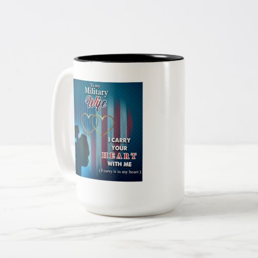 Tasse der militärischen Ehefrau (Vorderseite Links)
