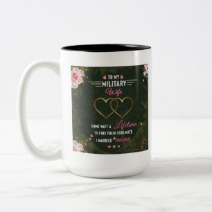 Tasse der militärischen Ehefrau