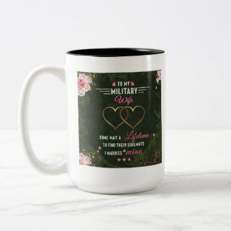 Tasse der militärischen Ehefrau