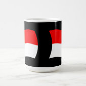 Tasse der Monaco-Flagge (Mittel)