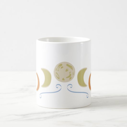 Tasse der Mondphase (Mittel)