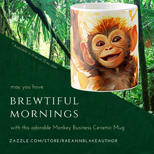 Tasse der monkey Business Keramik