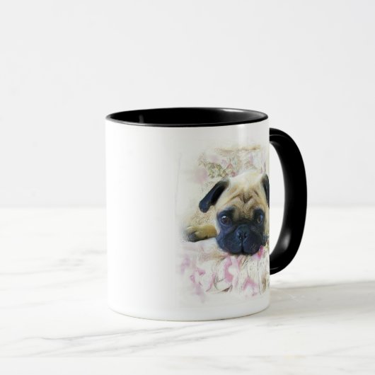 Tasse der Mops (VorderseiteRechts)