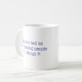 Tasse der Morgenmenschen (Vorderseite Links)