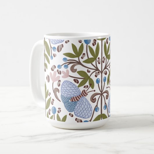 Tasse der Mottenblume (Vorderseite Links)