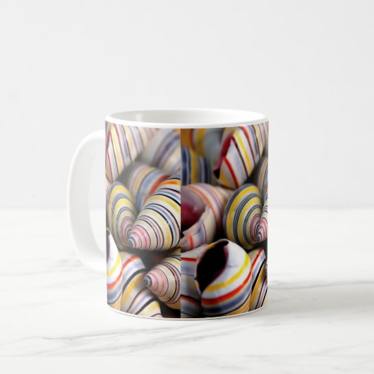 Tasse der Muscheln (Vorderseite Links)