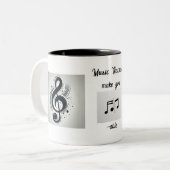 Tasse der Musiklehrer (Vorderseite Links)