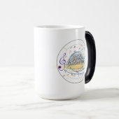 Tasse der Musiknoten - Musik-Lover-Kaffee-Cup (VorderseiteRechts)