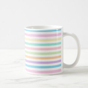 Tasse der Muster für hübsche Pastellfarben