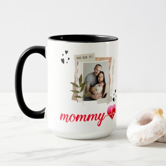 Tasse der Mutter, Geschenke für die Mutter zum Geb (Mit Donut)