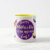 Tasse der Mutter mit Schmetterlingen (Mittel)