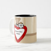 Tasse der Mutter Tages (Vorderseite Links)