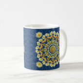 Tasse der Mutter Tagesmit Fass-KaktusMandala (VorderseiteRechts)