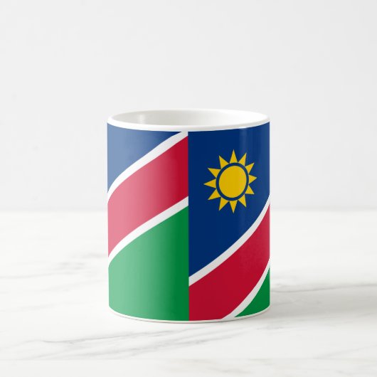 Tasse der namibischen Flagge (Mittel)
