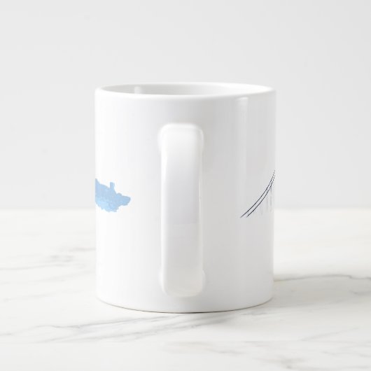 Tasse der Nebel-Stadt-(San Francisco) (Rückseite)