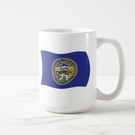 Tasse der Nebraska-Flagge (Rechts)