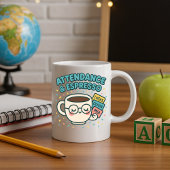 Tasse der niedlichen Back-to-School-Lehrer, Teilna