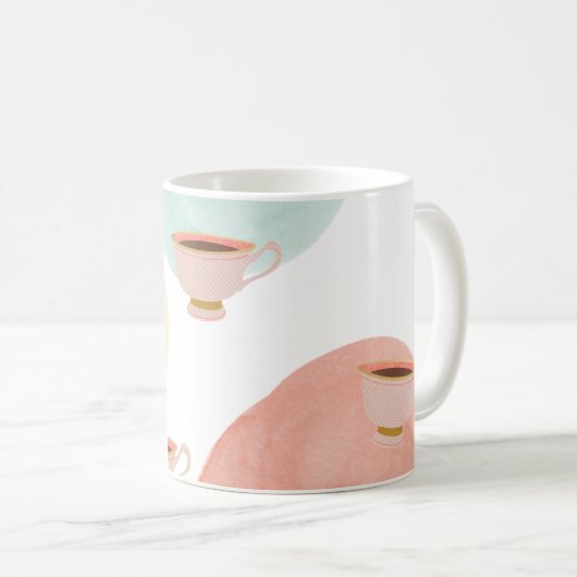 Tasse der niedlichen Freunde der glücklichen Galen (VorderseiteRechts)