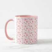 Tasse der niedlichen Hand Herz Liebe Muster (Links)