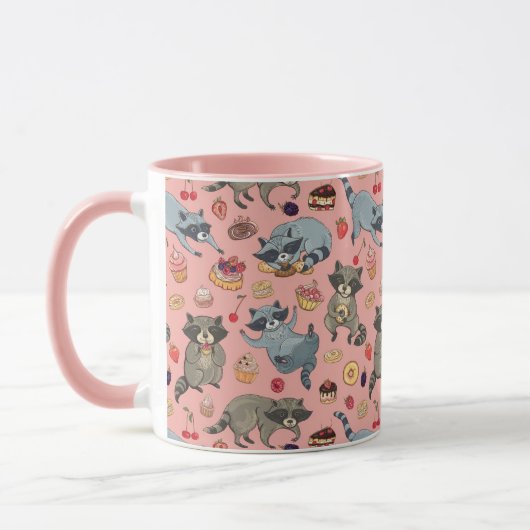 Tasse der niedlichen Racons (Links)