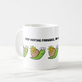 Tasse der niedlichen Schnecke - Quirky Nature Gift (Vorderseite Links)