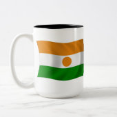 Tasse der Nigerflagge (Links)
