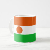 Tasse der Nigerflagge (Vorderseite Links)