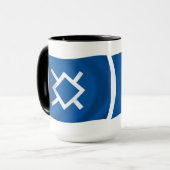 Tasse der Northern Cheyenne Flag (Vorderseite Links)