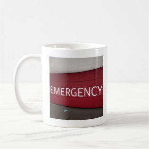 Tasse der Notfallabteilung