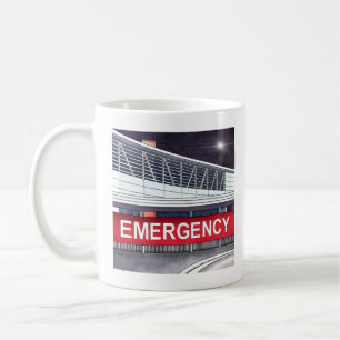 Tasse der Notfallabteilung