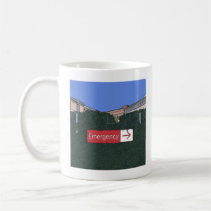 Tasse der Notfallabteilung