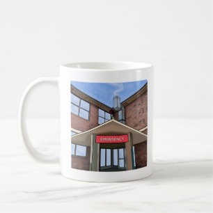 Tasse der Notfallabteilung