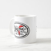TASSE der OBX-Skull- und Kreuzknochen-Pirate (Vorderseite Links)