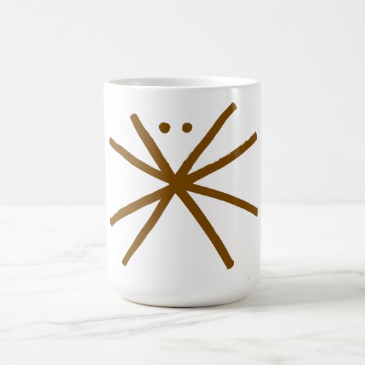 Tasse der Octopus-Konturen (Mittel)