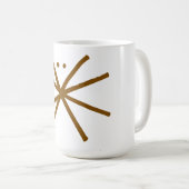 Tasse der Octopus-Konturen (VorderseiteRechts)