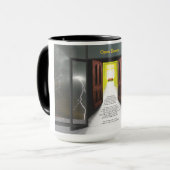 Tasse der offenen Tür-(Blitz) (Vorderseite Links)