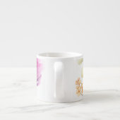 Tasse der Orchideenblast (Rückseite)